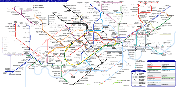 alternative Tube Map 2015